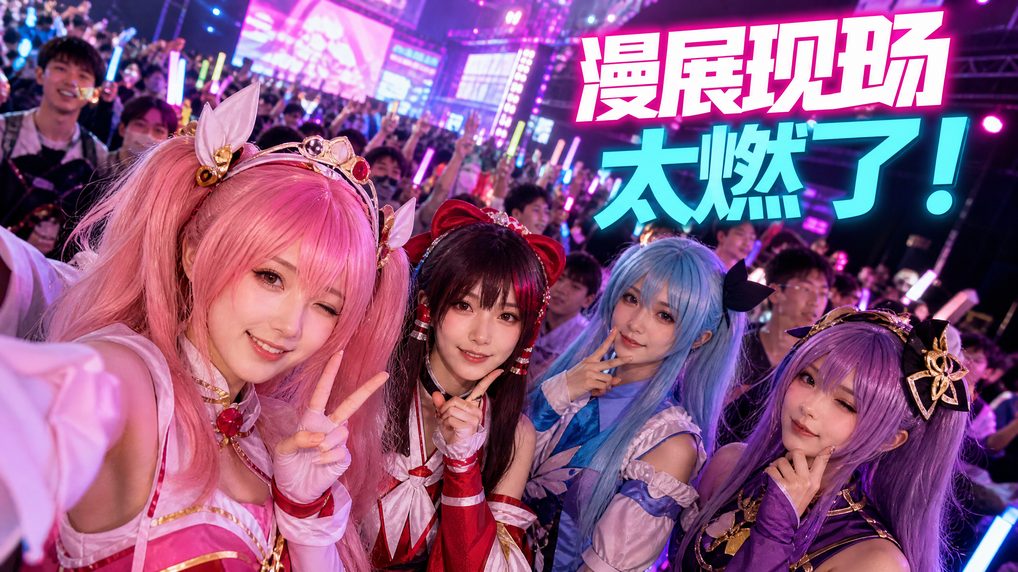 溏心vlog动漫Cosplay视频